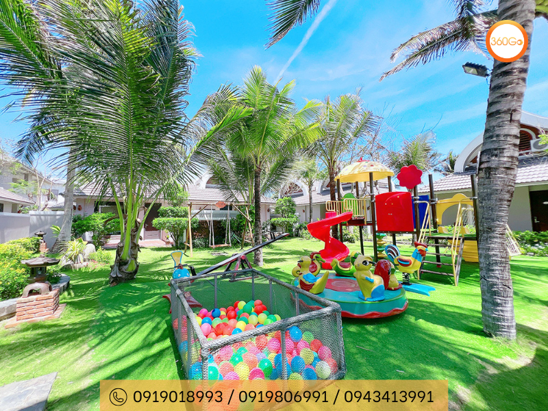 Khu vui chơi trẻ em tại resort - Du lịch 360Go